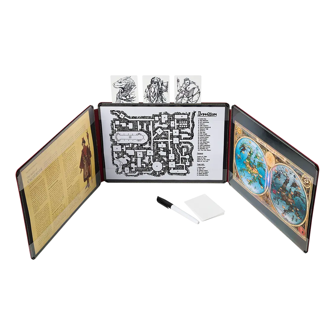 Dragon Shield: Game Master Screen - Blood Red