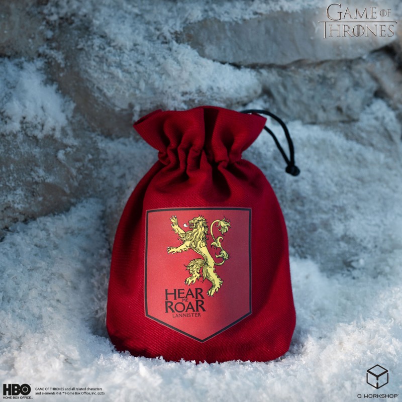 Q Workshop | Lannister | Game Of Thrones Dice Pouch