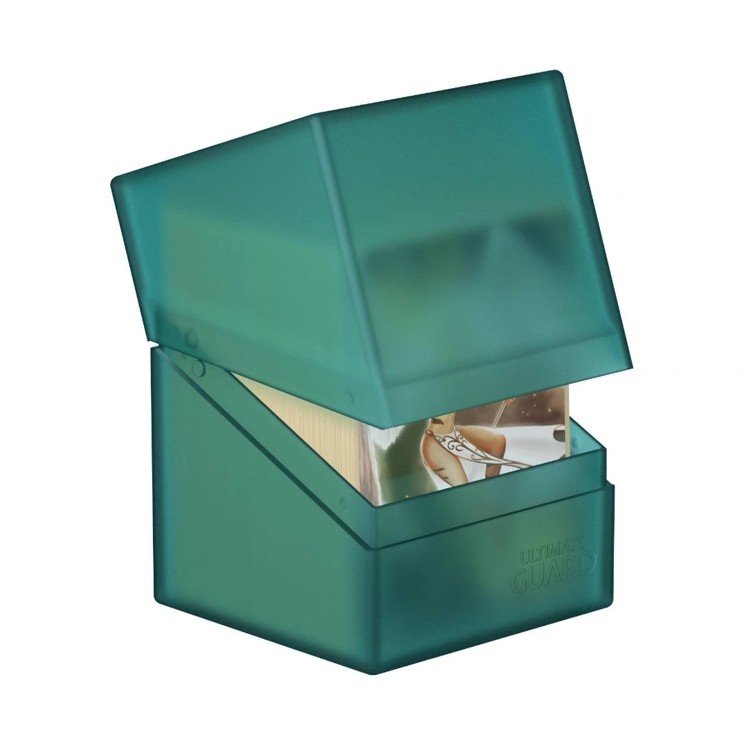 Ultimate Guard | Boulder Deck Case 100+ | Standard Size Malachite