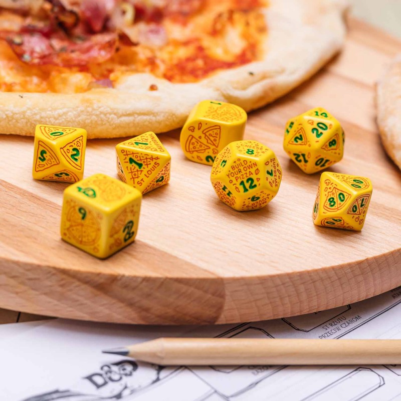Q Workshop | Margherita | Pizza Dice Set