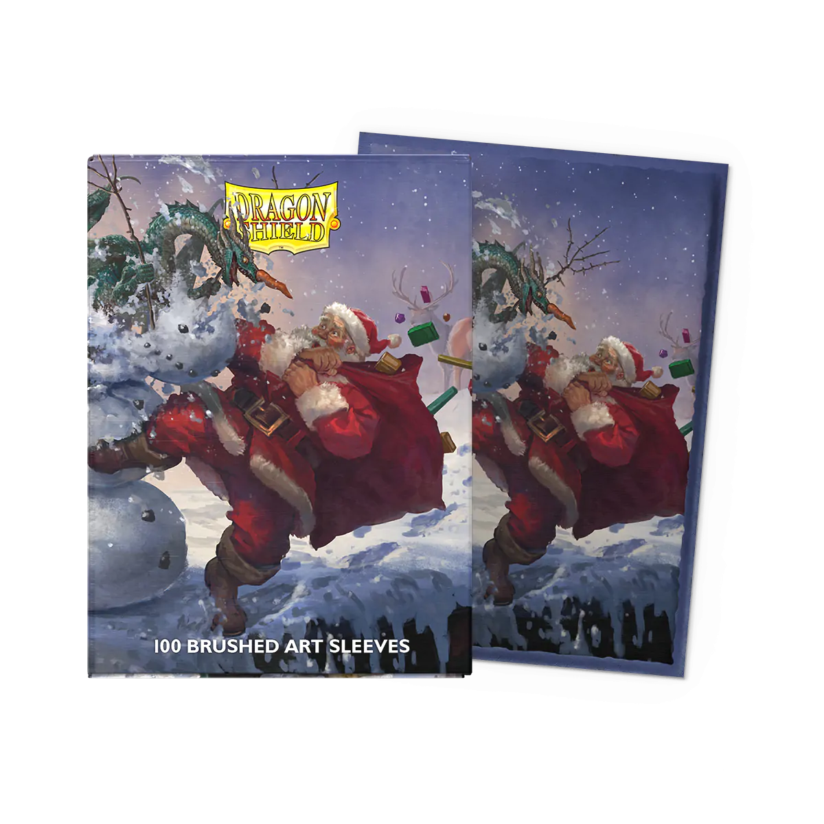Dragon Shield: Brushed Art Sleeves - Standard Size / Christmas 2025