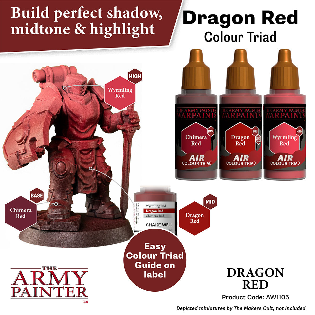 The Army Painter - Dragon Red - Warpaints Air