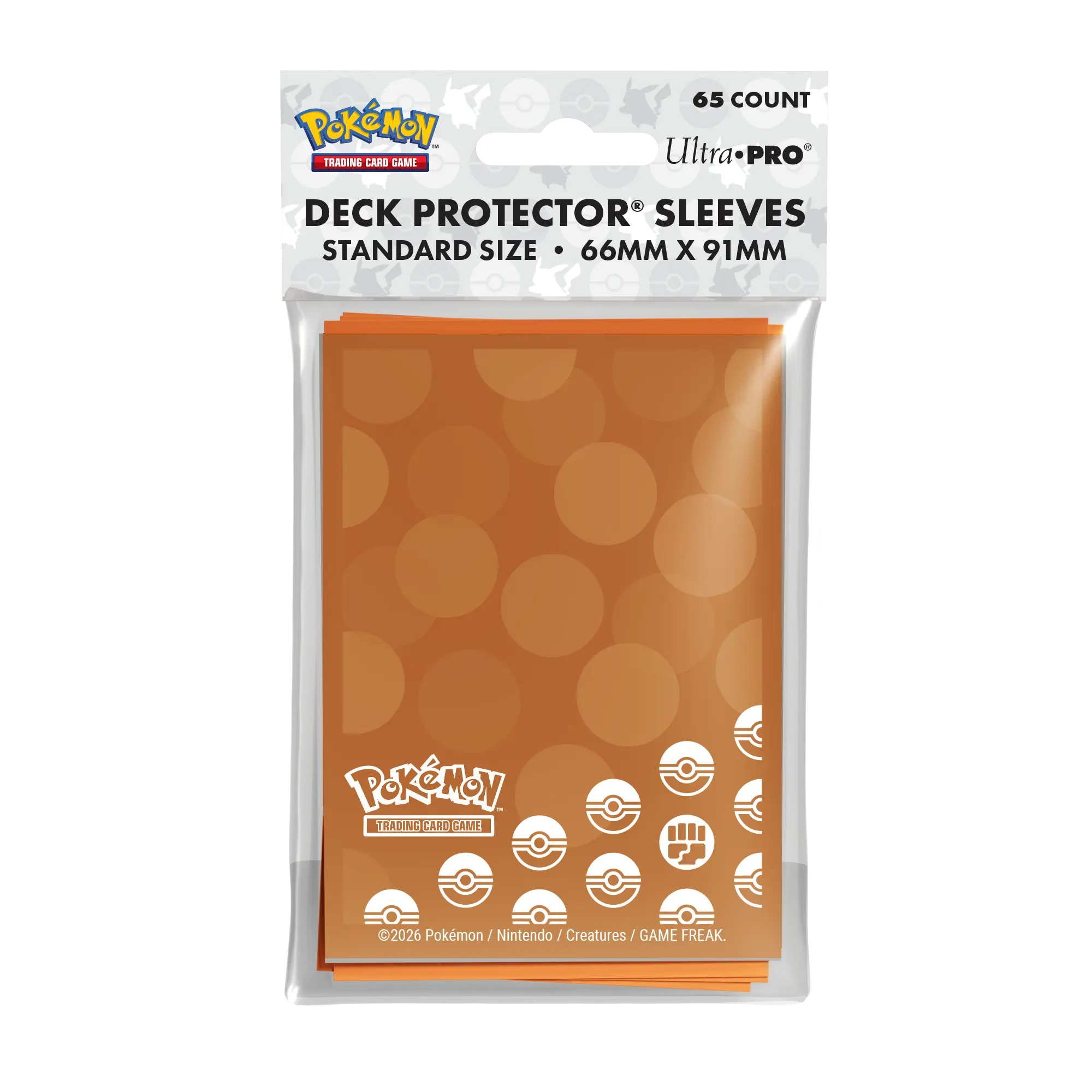 Ultra Pro - Deck Protector Sleeves - Fighting Type (65ct)