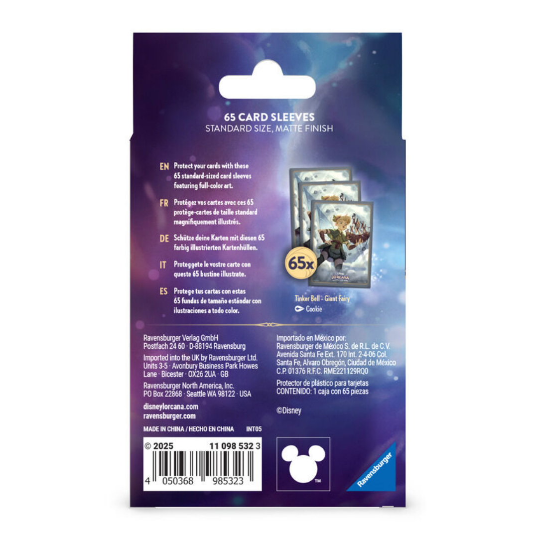 Disney Lorcana | Domäne von Dschafar - Tinkerbell | Sleeves (65 Stk.)