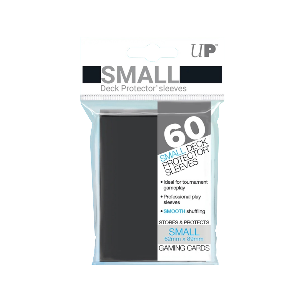 Ultra Pro: Pro-Gloss Small Deck Protector Sleeves - Black