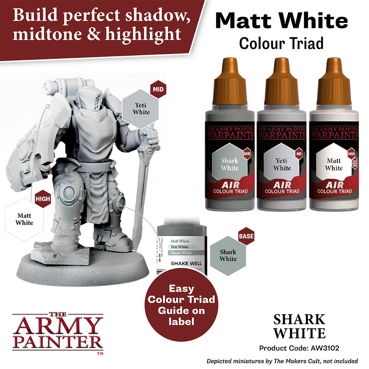 The Army Painter - Shark White - Warpaints Air