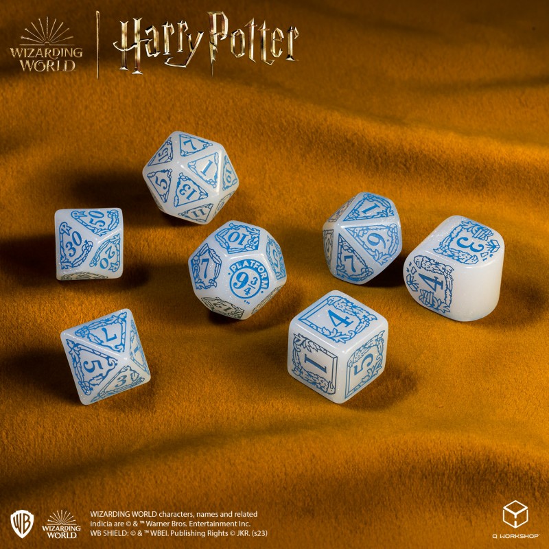 Q Workshop | Ravenclaw | Harry Potter Modern Dice Set