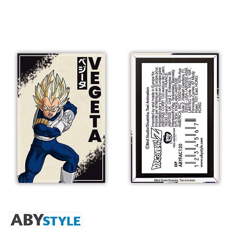 Abysse | Dragon Ball | DBZ/Vegeta Standard Magnet
