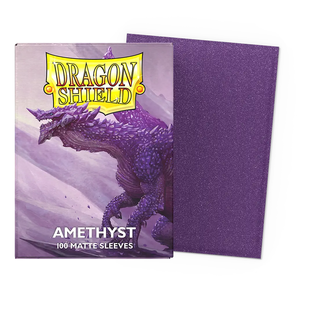 Dragon Shield: Amethyst - Matte Sleeves - Standard Size