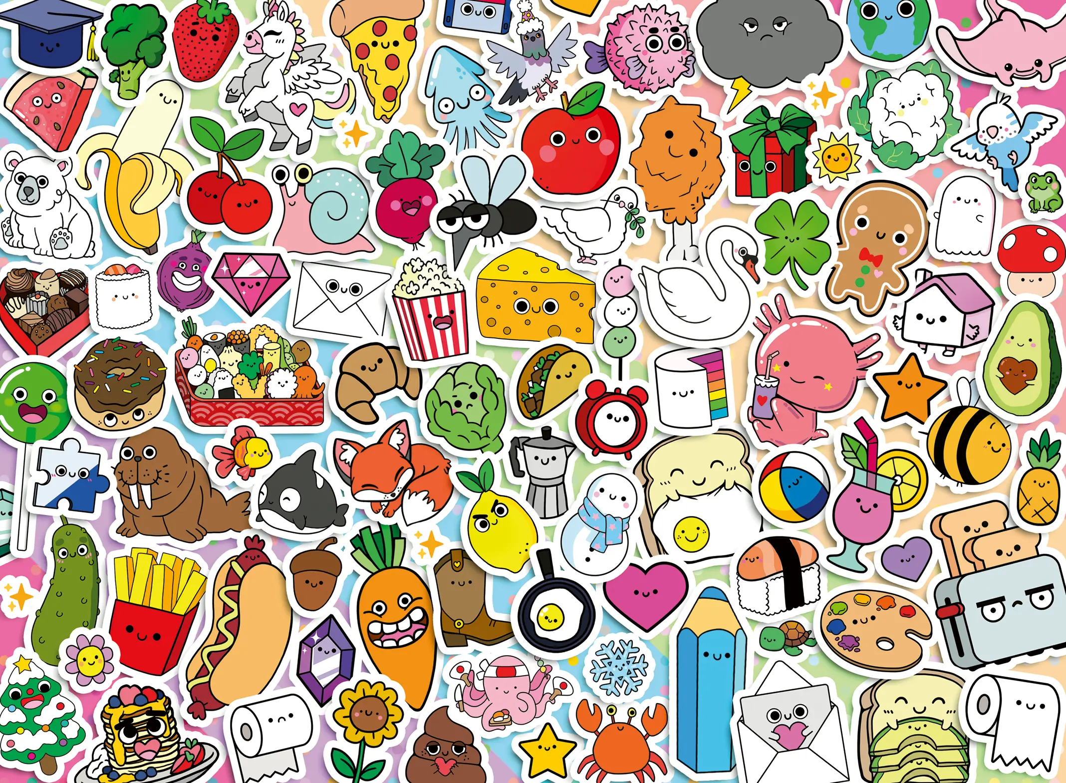 Ravensburger | Niedliches Kawaii Chaos | 500 Teile Puzzle