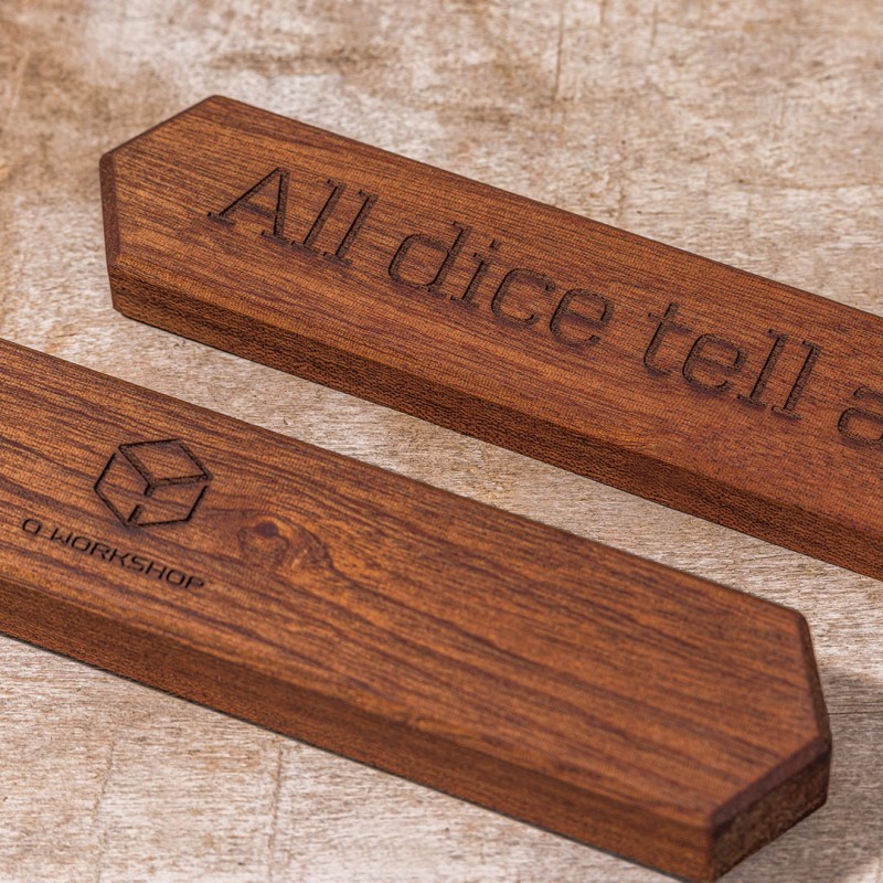 Q Workshop | Sapelli | All Dice Box