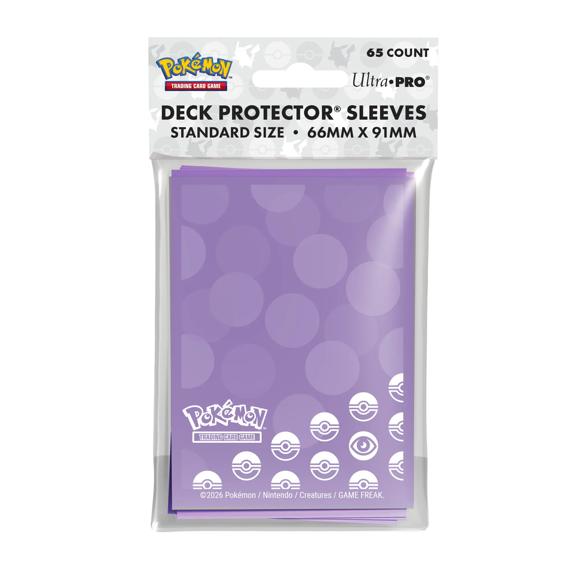 Ultra Pro - Deck Protector Sleeves - Psychic Type (65ct) Ultra Pro - Deck Protector Sleeves - Psychic Type (65ct)