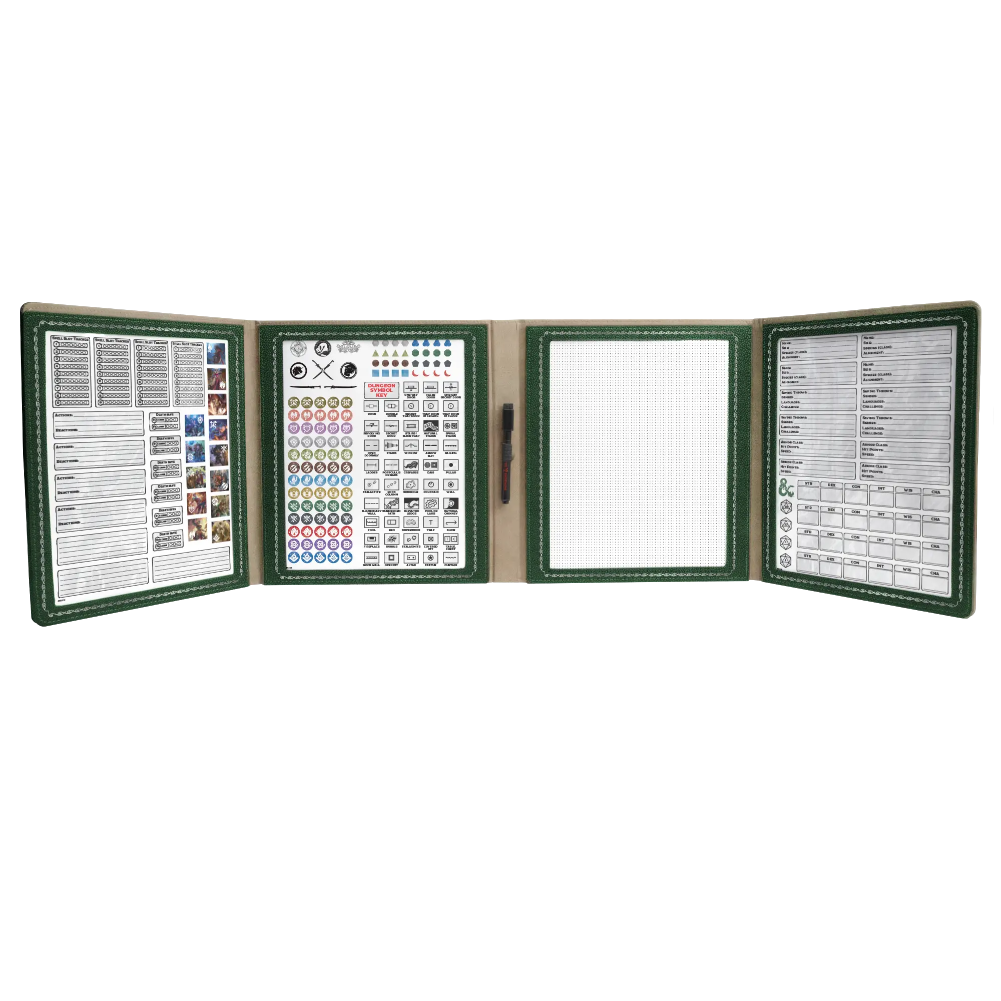 Ultra Pro - D&D Artifacts Across Eternities - Premium Dungeon Master's Screen