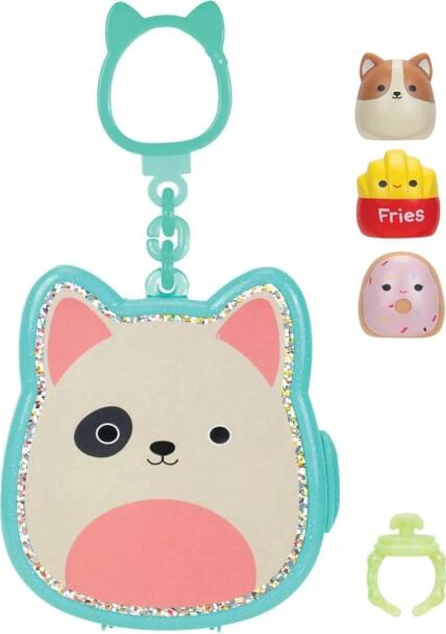 Jazwares | Squish-a-Longs Schlüsselanhänger-Clips | 12er Pack Thekendisplay