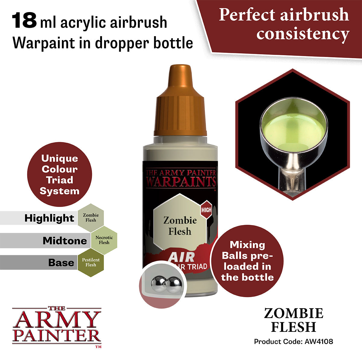The Army Painter - Zombie Flesh - Warpaints Air