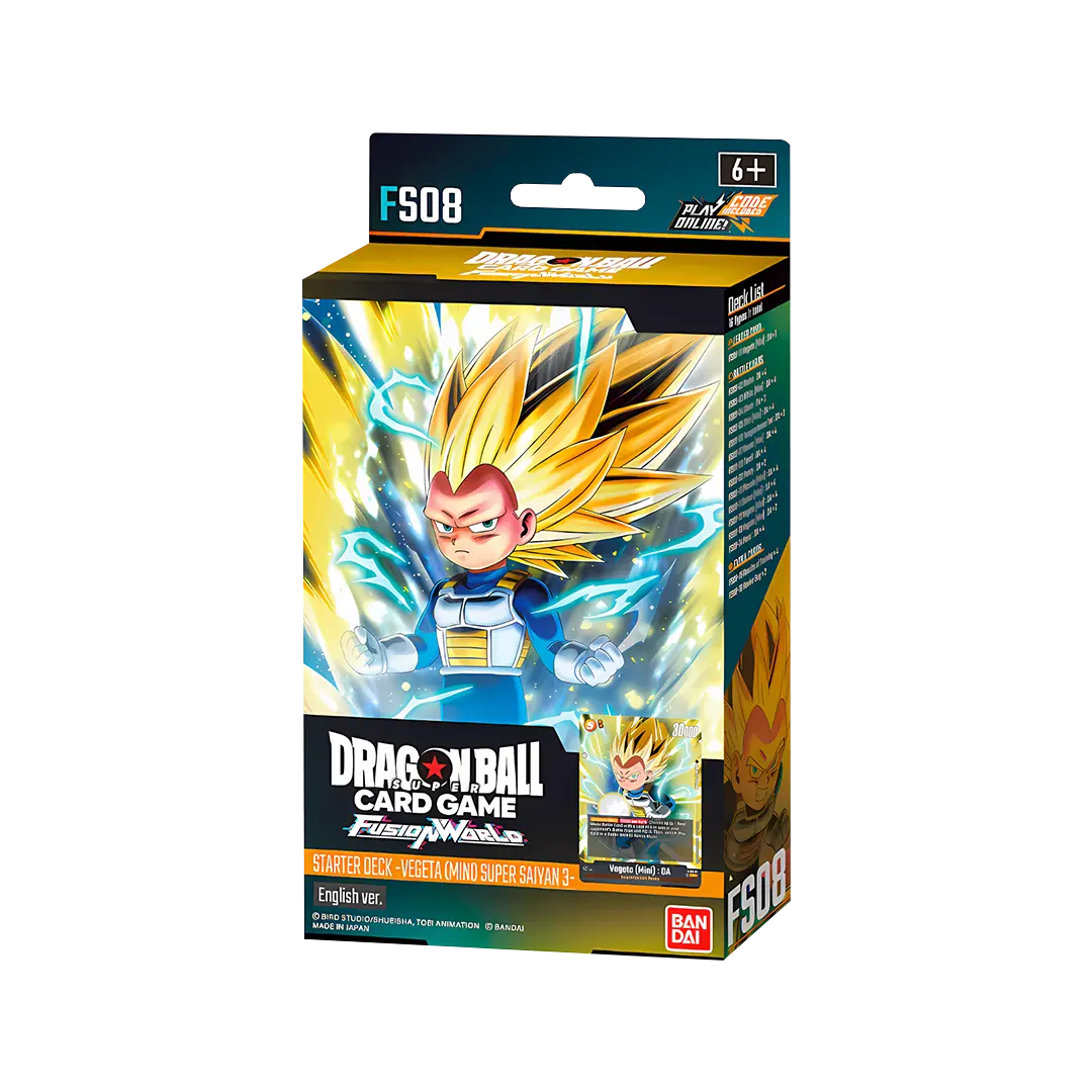 Dragon Ball Fusion World: Vegeta Mini Super Saiyan 3 (FS08) - Starter Deck (EN)