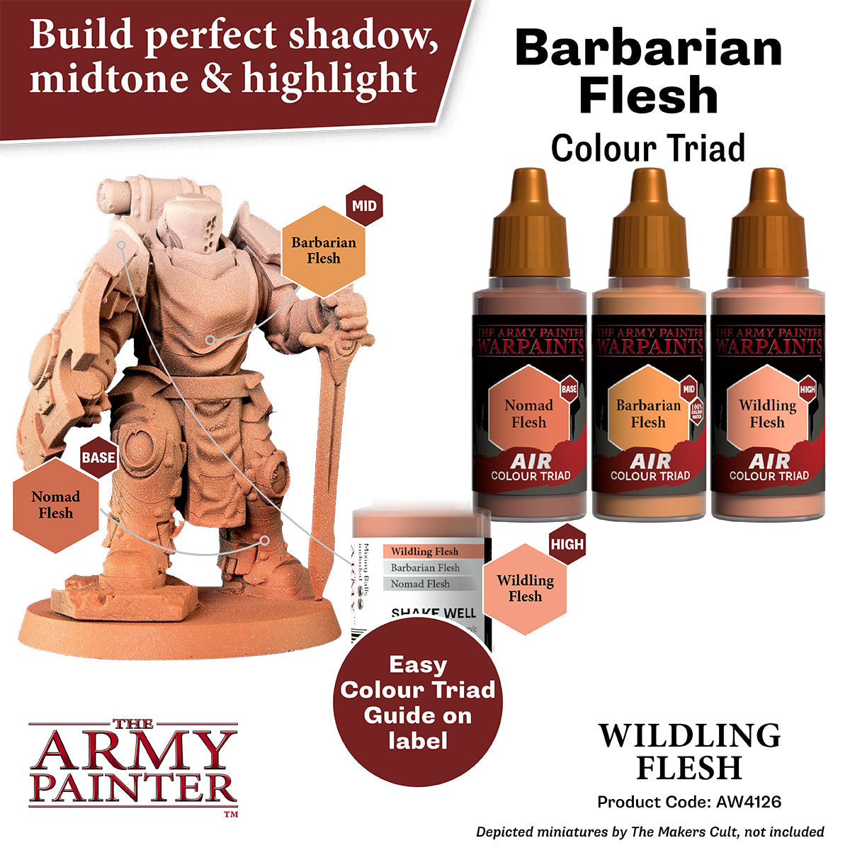 The Army Painter - Wildling Flesh - Warpaints Air