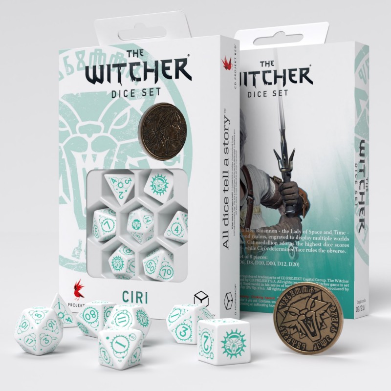 Q Workshop | Ciri - The Law Of Surprise | The Witcher Dice Set