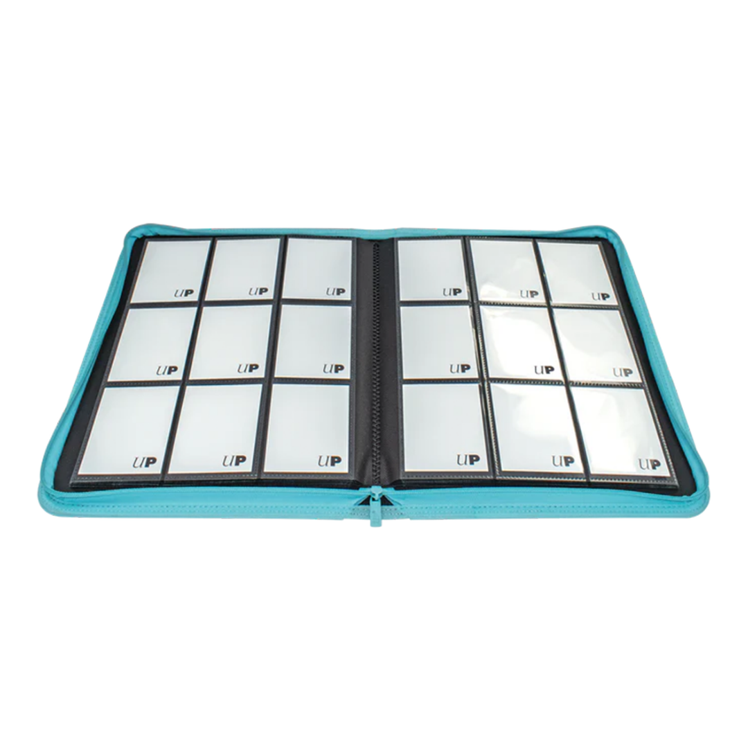 Ultra Pro | Vivid - Light Blue | 9-Pocket Zippered PRO-Binder