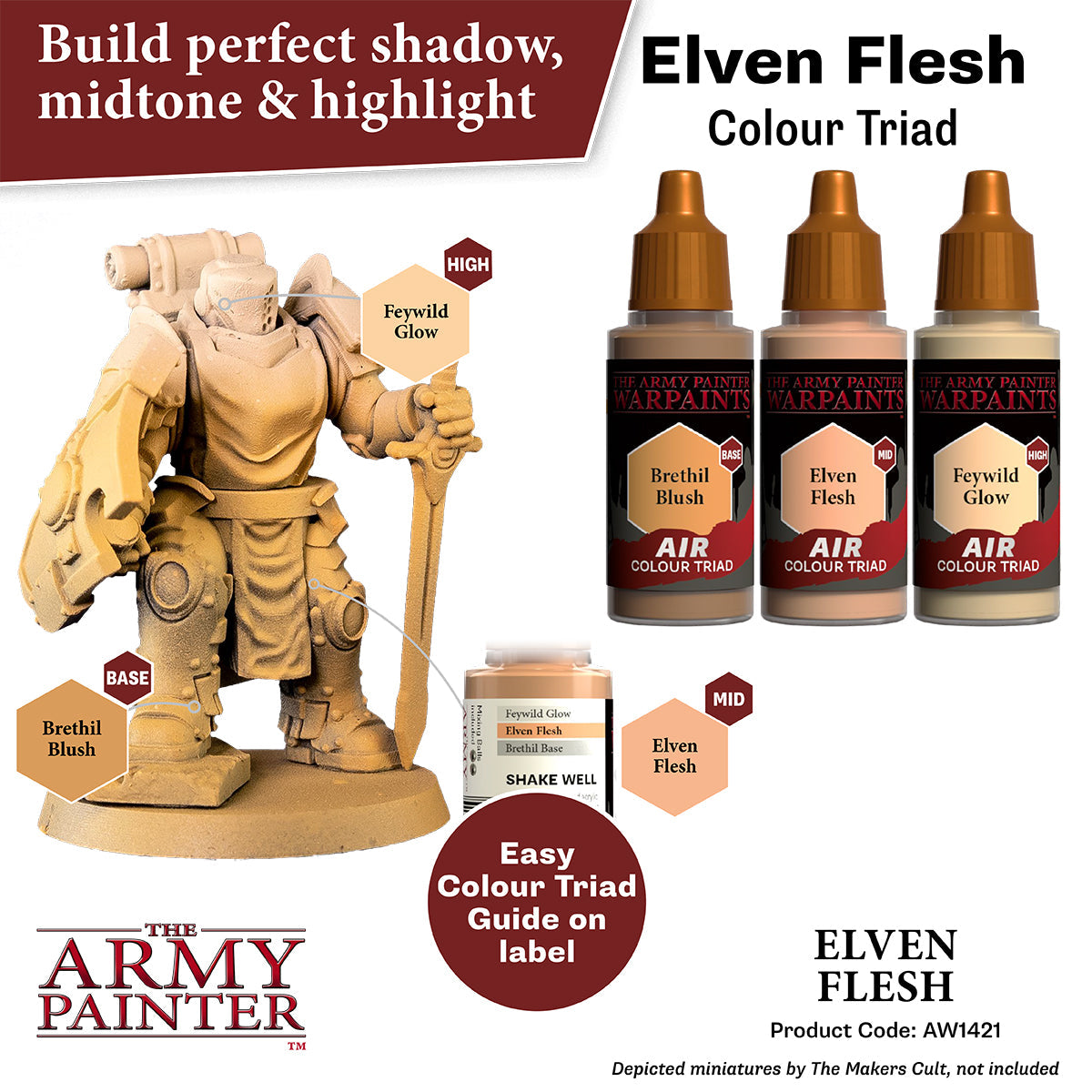 The Army Painter - Elven Flesh - Warpaints Air