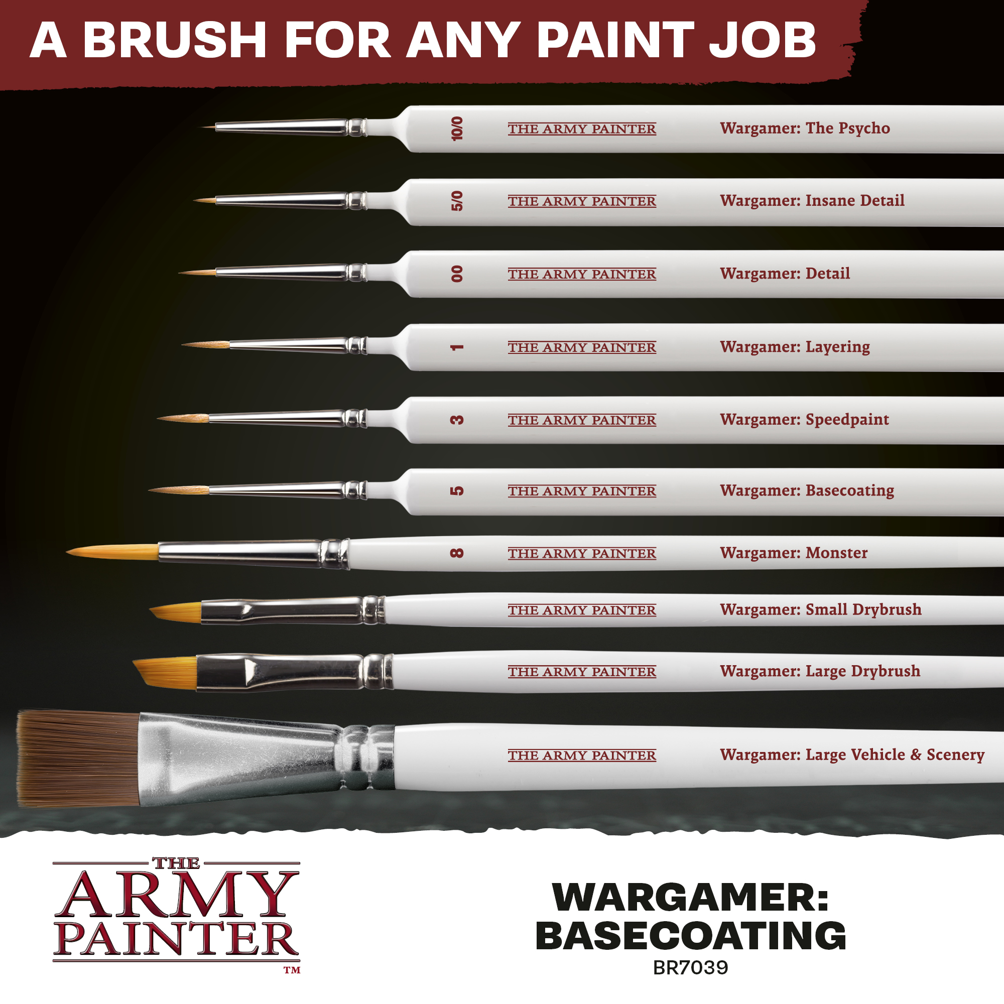 The Army Painter | Basecoating | Wargamer Brush
