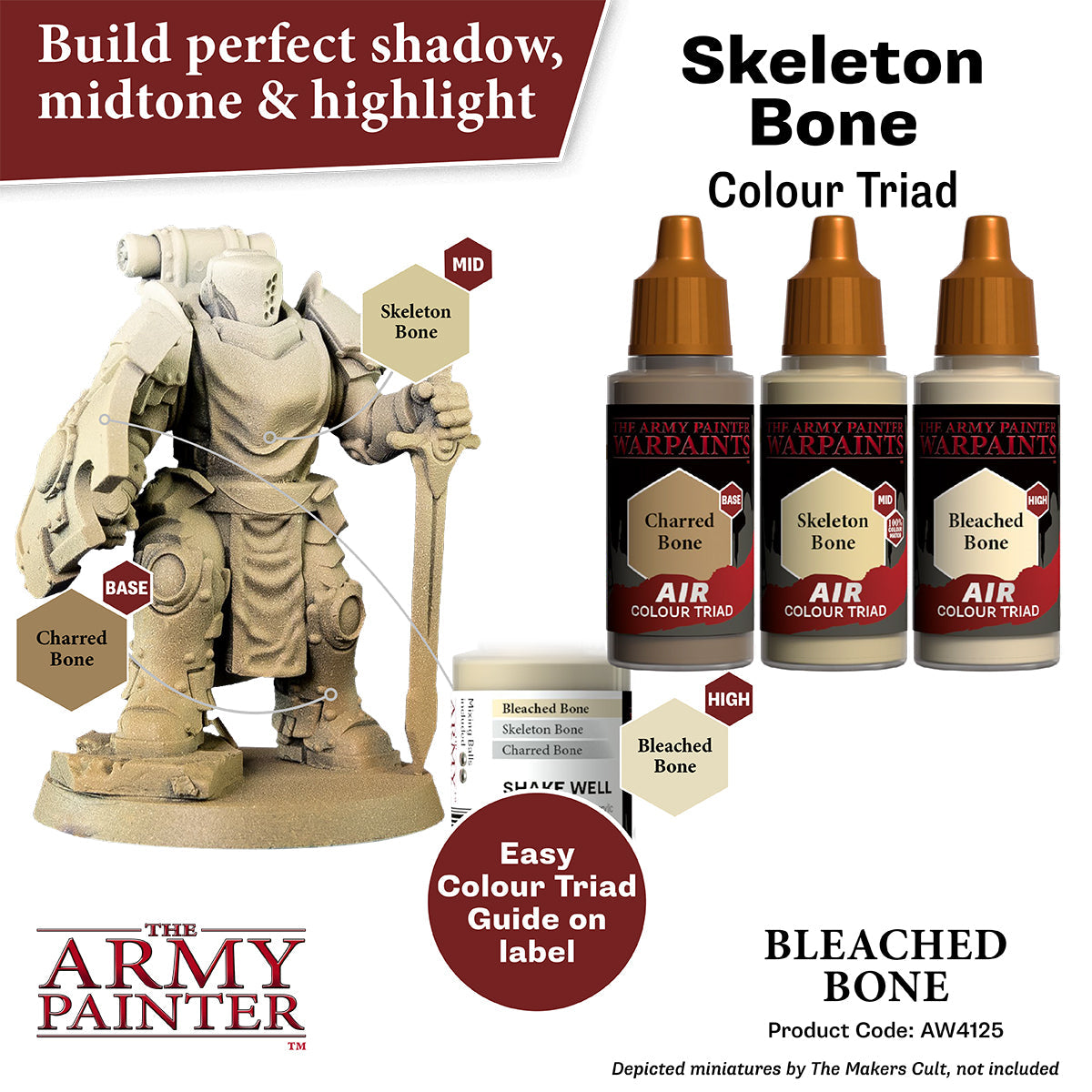 The Army Painter - Bleached Bone - Warpaints Air