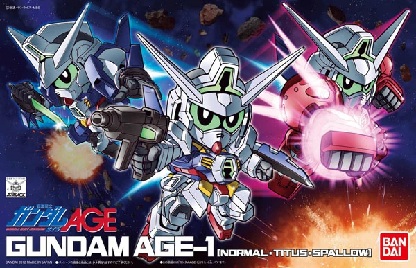 Bandai: SD Gundam AGE-1 – Gundam AGE (8cm)