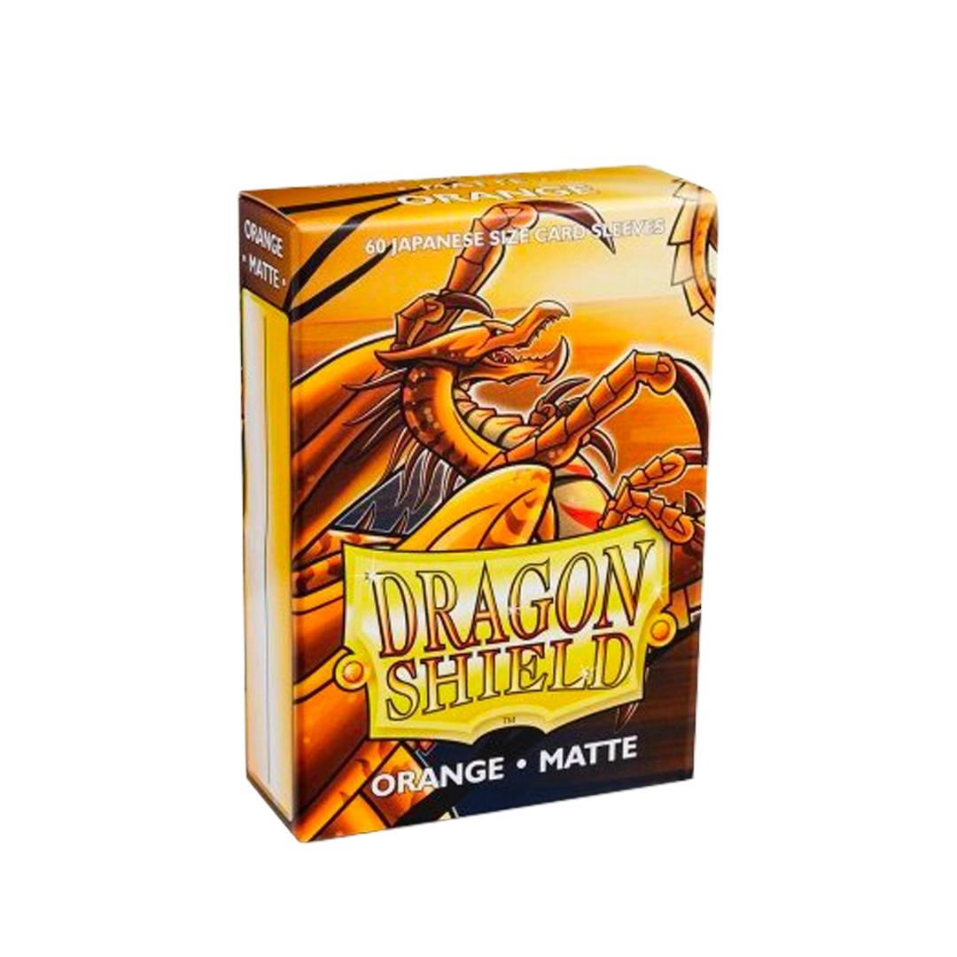 Dragon Shield: Orange - Matte Sleeves - Japanese Size