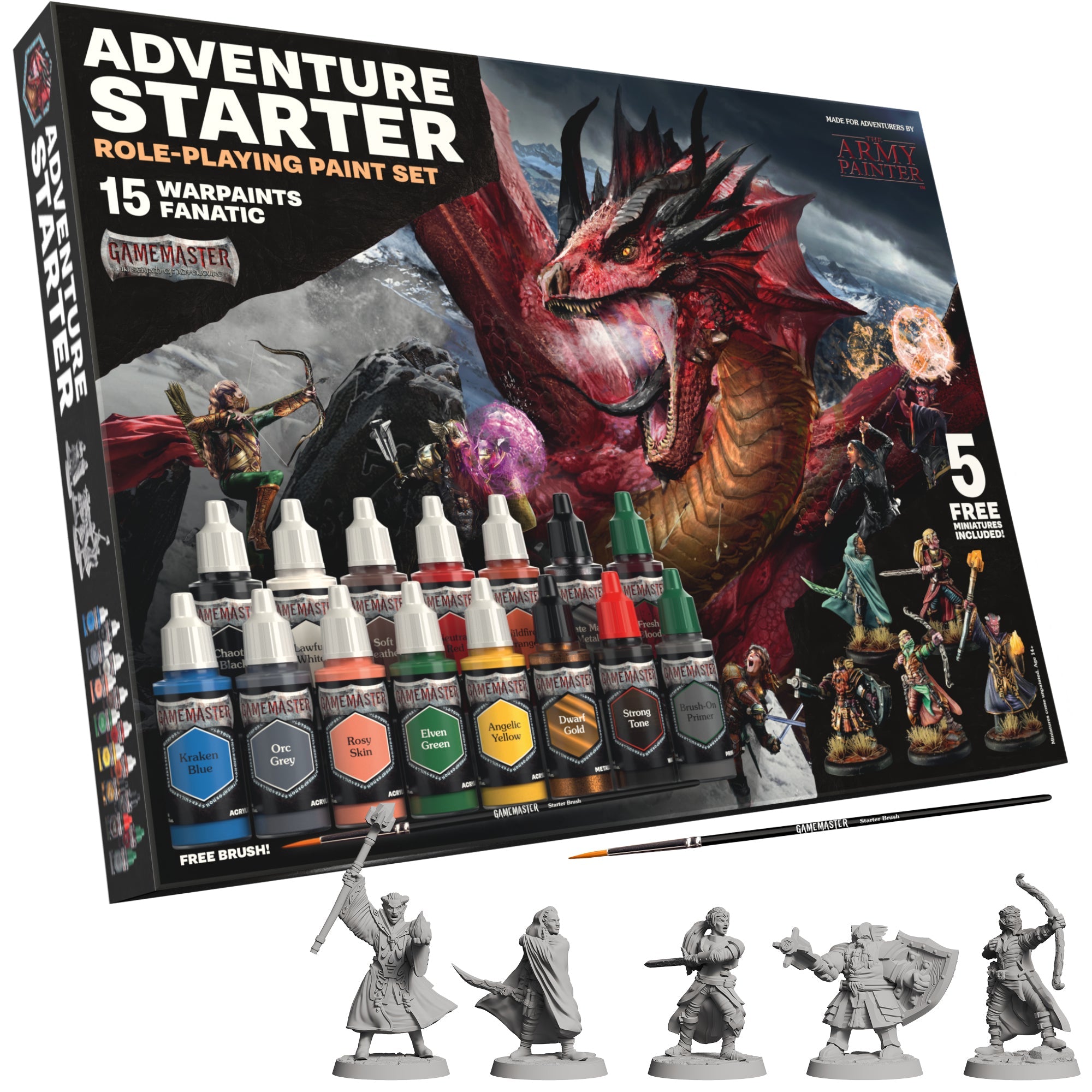 GameMaster - Adventure Starter - Role-Playing Paint Set