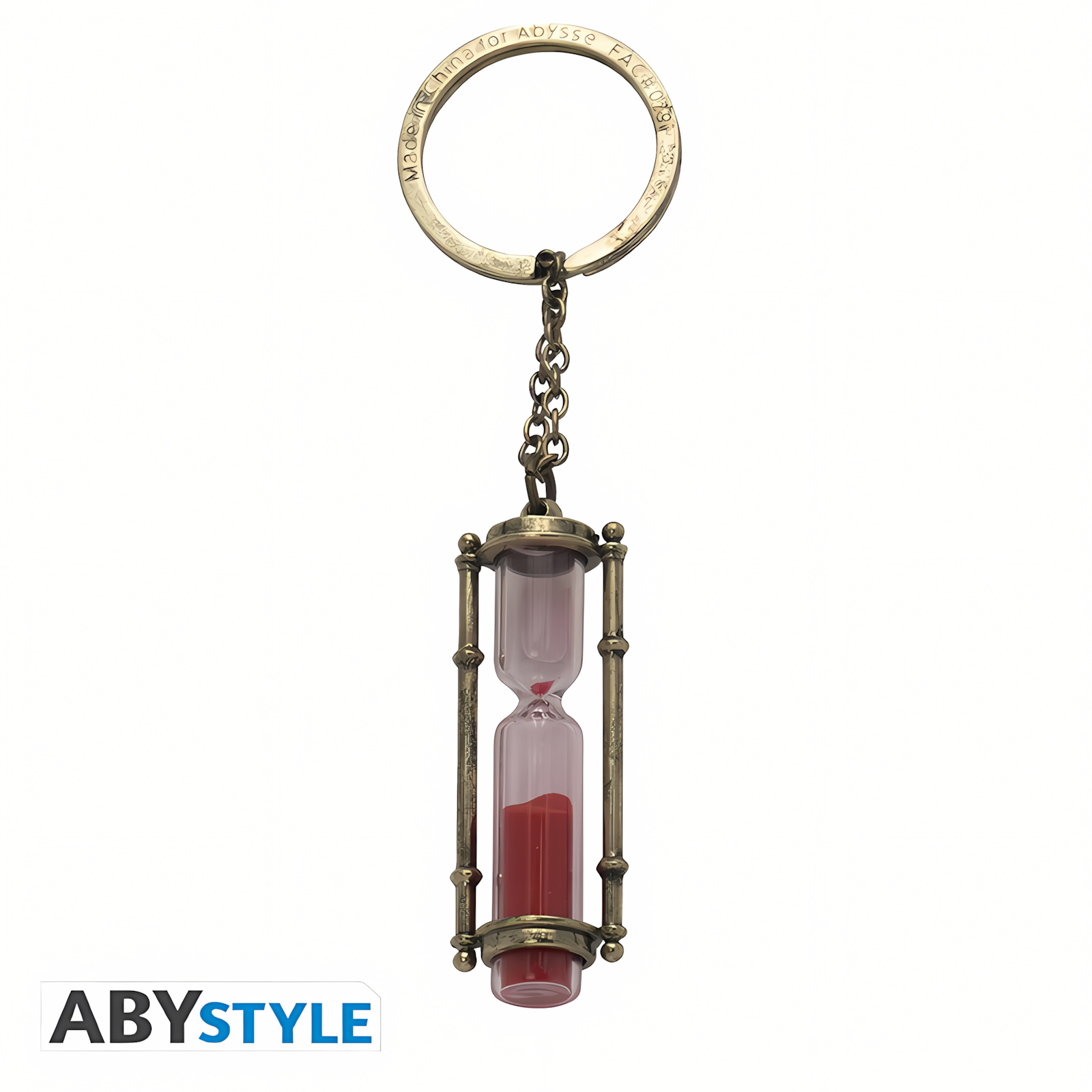 Abysse: Harry Potter - 3D Keychain - Gryffindor Hourglass