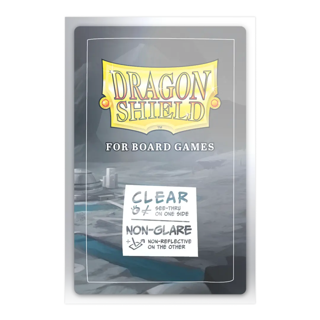 Dragon Shield: European Standard - Clear/Non-Glare - Board Game Sleeves