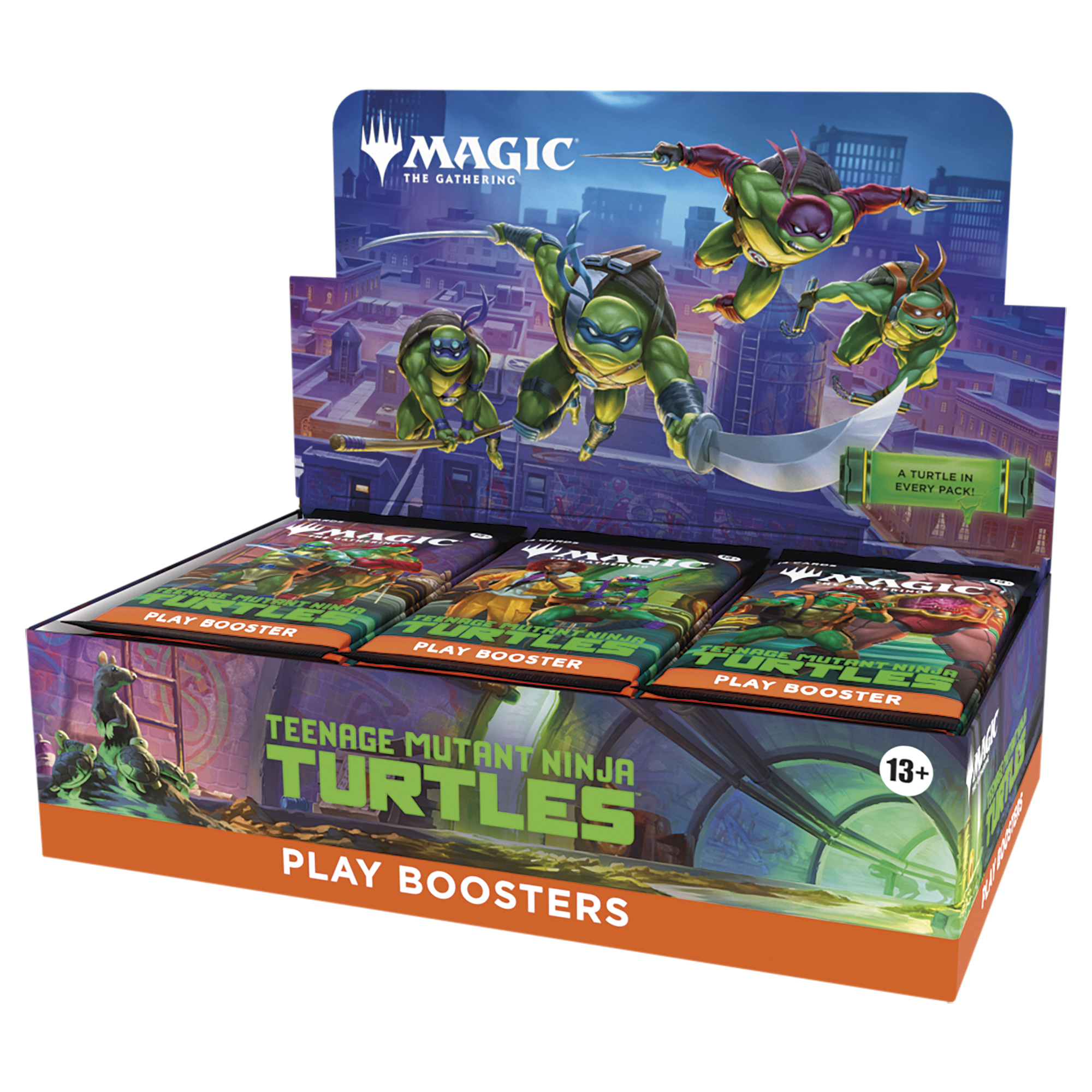 Magic: The Gathering - Teenage Mutant Ninja Turtles - Play Booster Display (EN) Magic: The Gathering - Teenage Mutant Ninja Turtles - Play Booster Display (EN)