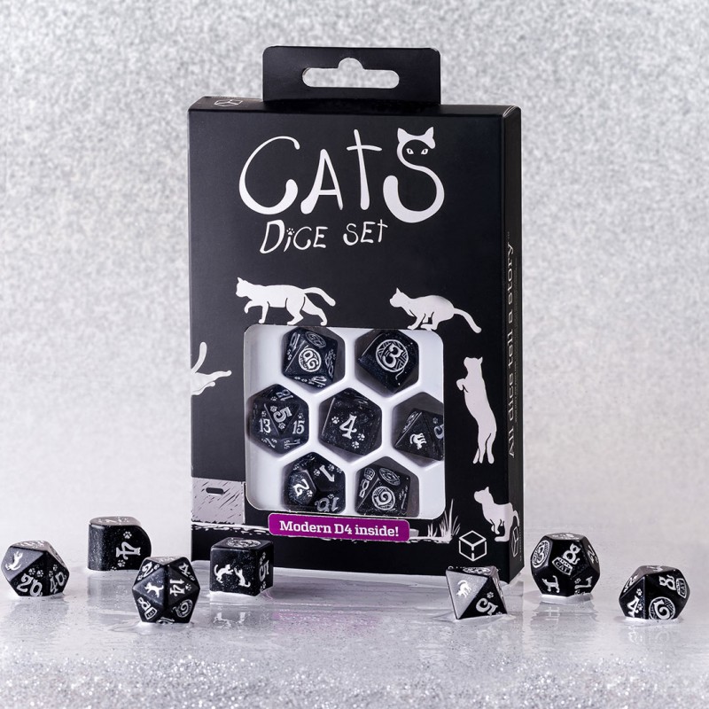 Q Workshop | Waffle | CATS Modern Dice Set