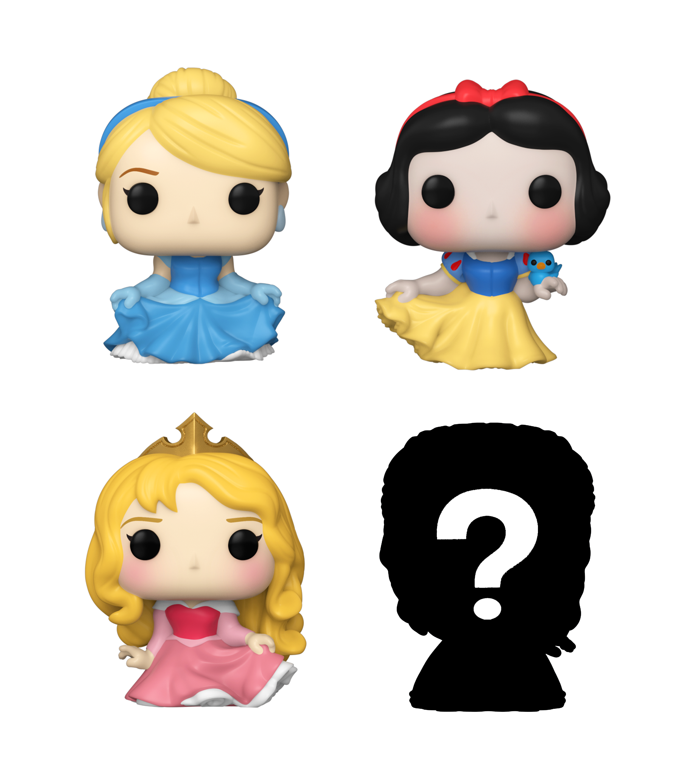 Bitty POP!: Cinderella 4-Pack - Disney Princess