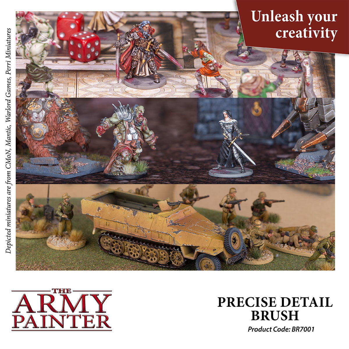 The Army Painter - Precise Detail - Hobby Brush