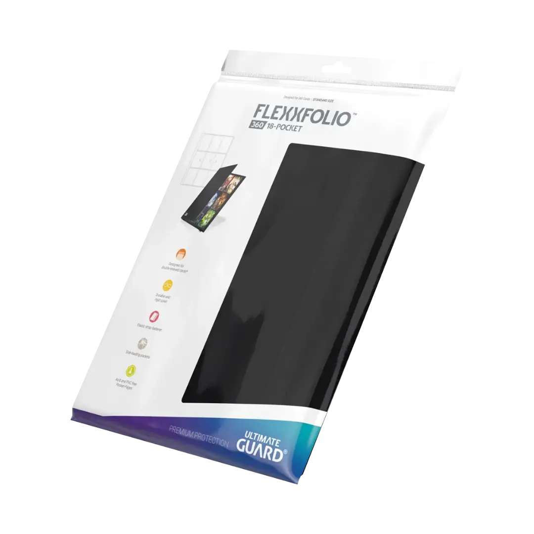 Ultimate Guard | Flexxfolio 360 | (18-Pocket) Binder Schwarz