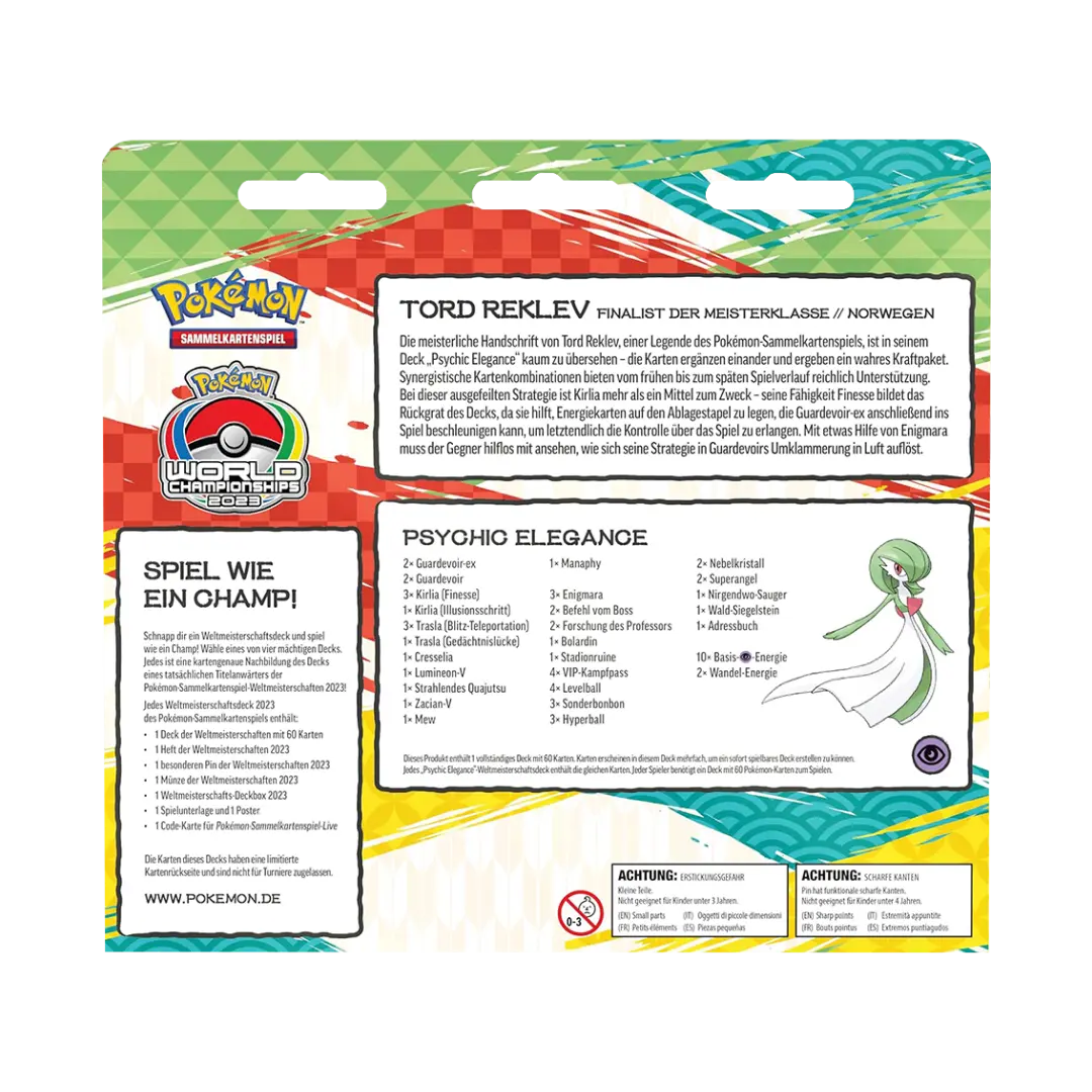 Pokémon TCG: World Championship Deck 2023 (DE) Variante: Psychic Elegance