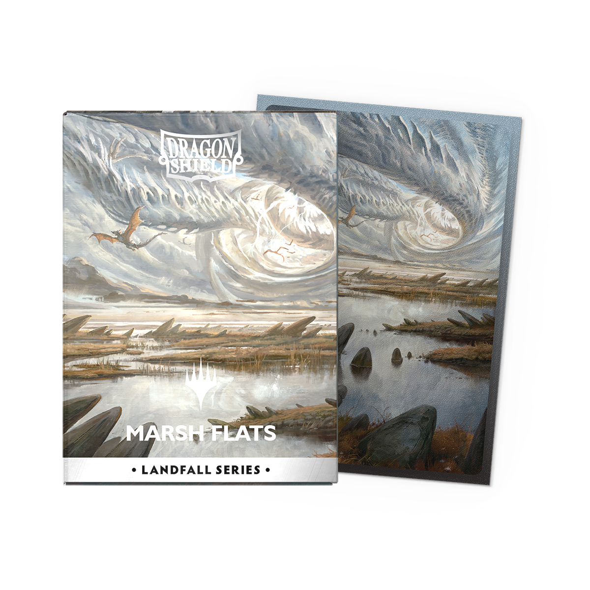 Dragon Shield X Magic: The Gathering: Marsh Flats - Standard Size Sleeves Landfall Series