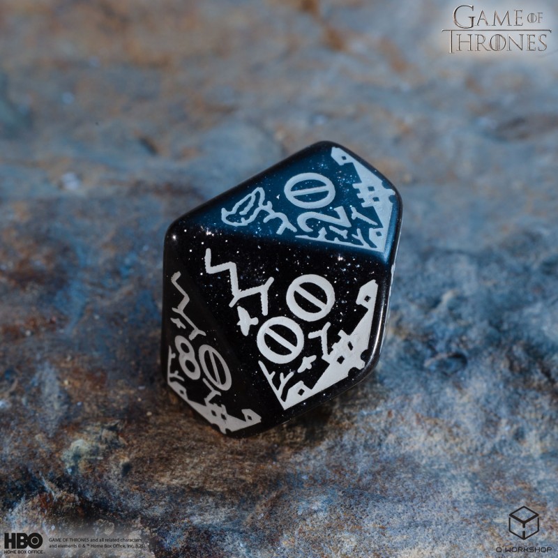 Q Workshop | Night's Watch | Game Of Thrones Dice Set