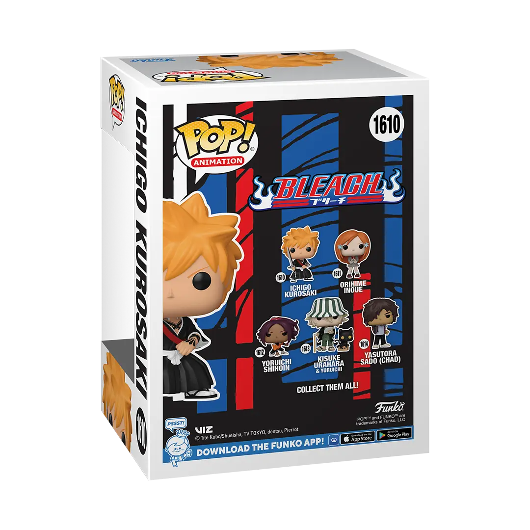 POP! Animation: Ichigo Kurosaki with Zangetsu Sword - Bleach (CH)