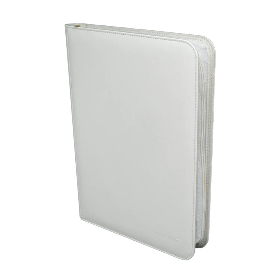 Ultra Pro | Vivid - White | 9-Pocket Zippered PRO-Binder