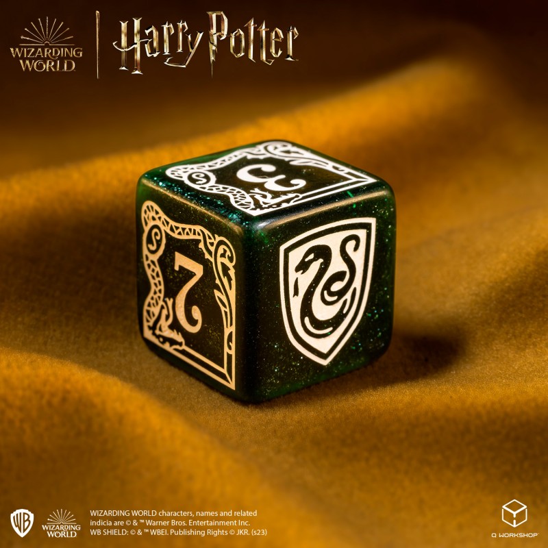 Q Workshop | Slytherin | Harry Potter Modern Dice Set