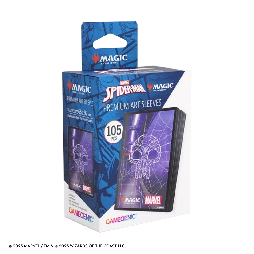 Gamegenic X Magic: The Gathering - Spider-Man / Swamp - Premium Art Sleeves (105 Stück)