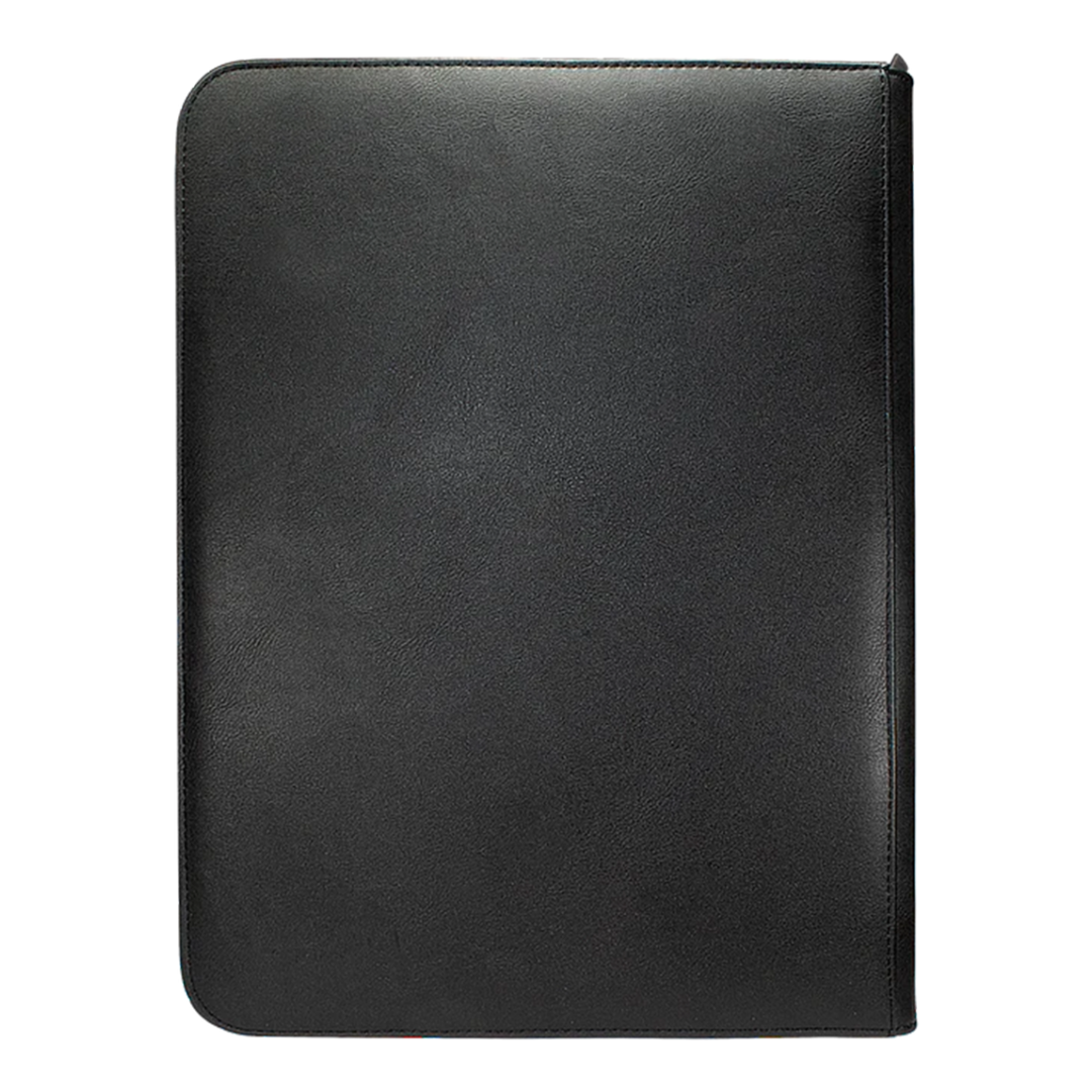 Ultra Pro | Vivid - Black | 9-Pocket Zippered PRO-Binder
