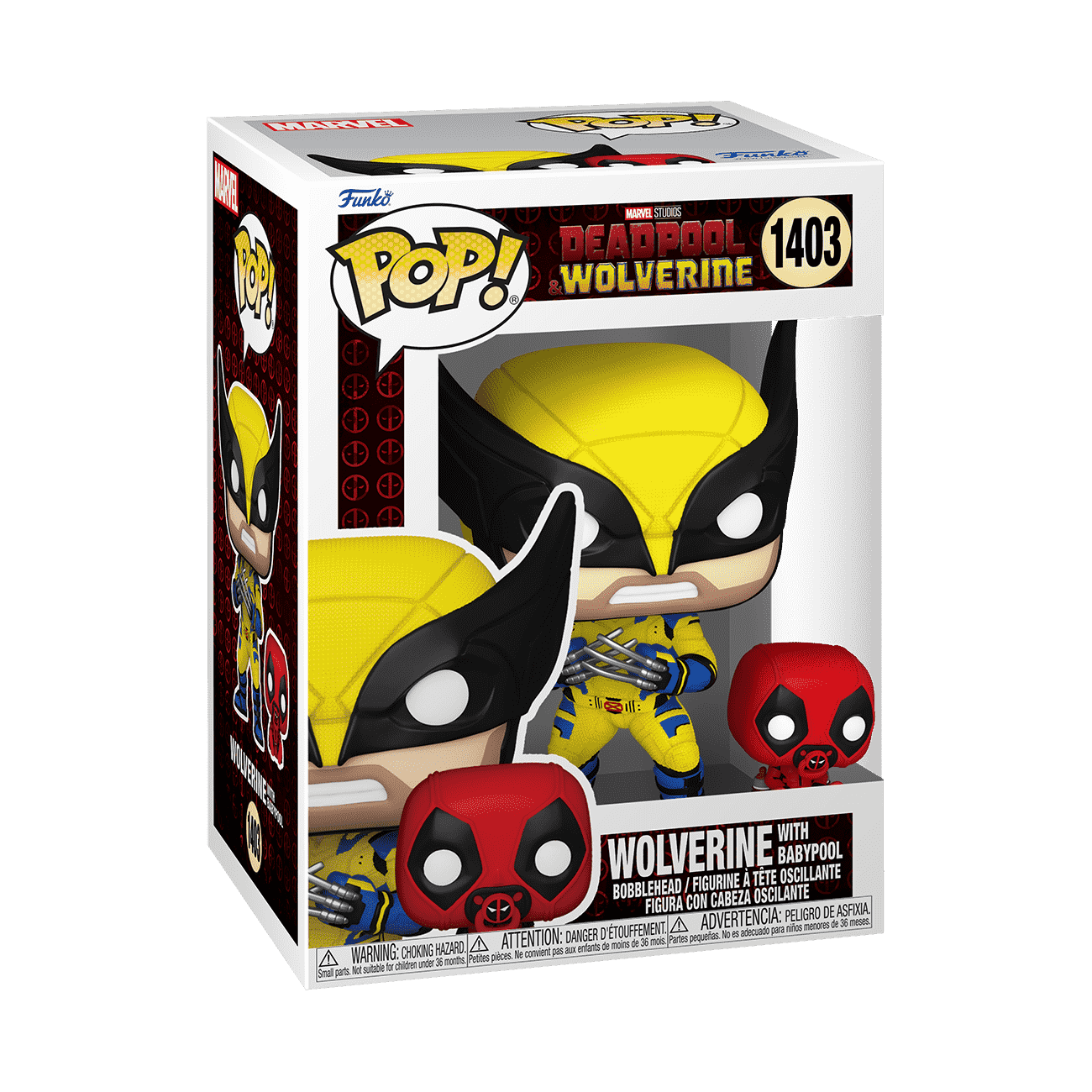 Pop! & Buddy Wolverine with Babypool - Marvel