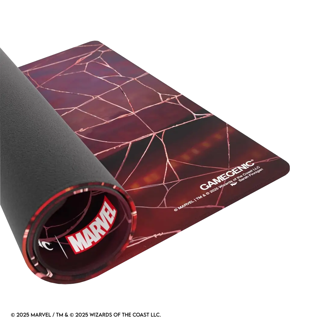 Gamegenic | Magic: The Gathering - Spider-Man / Mountain | Shiny Playmat