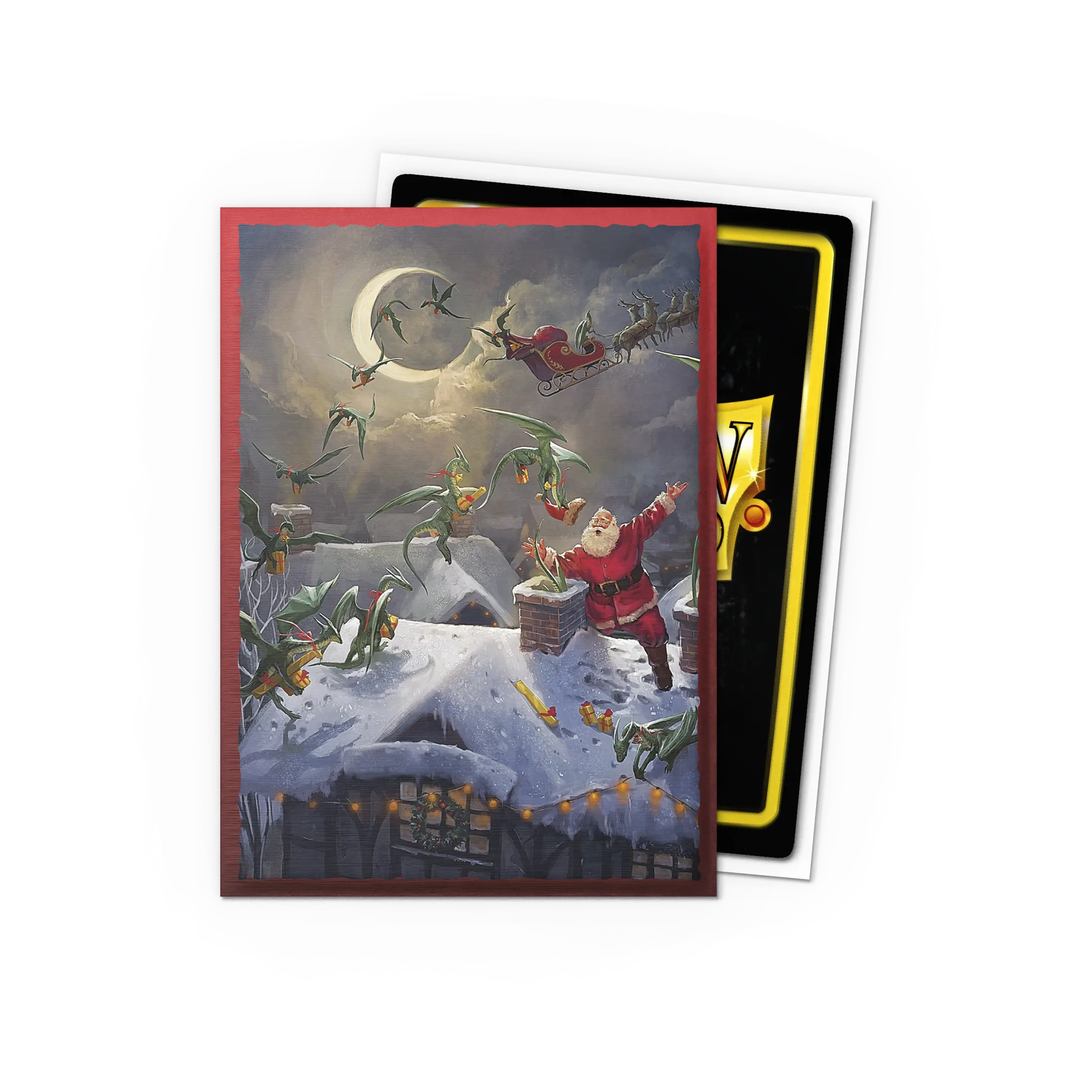 Dragon Shield: Christmas 2023 - Brushed Art Sleeves - Japanese Size