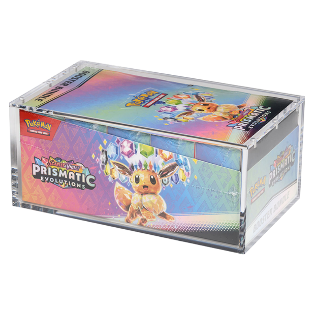The Acrylic Box | Pokémon Booster Bundle Retail Display V1 | Acryl Case