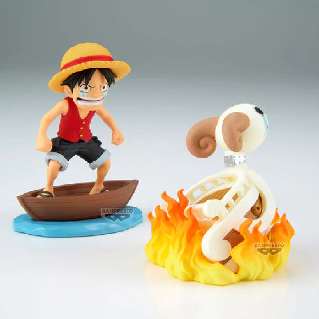 Banpresto | Monkey D. Luffy & Going Merry WCF Log Stories (8cm) | One Piece