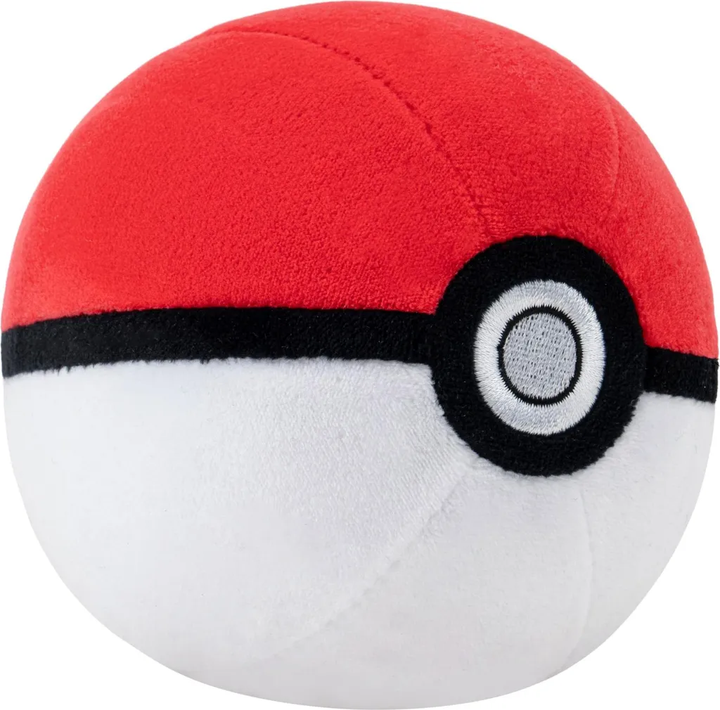 JAZWARES | Pokémon Plush | Pokeball 13 cm